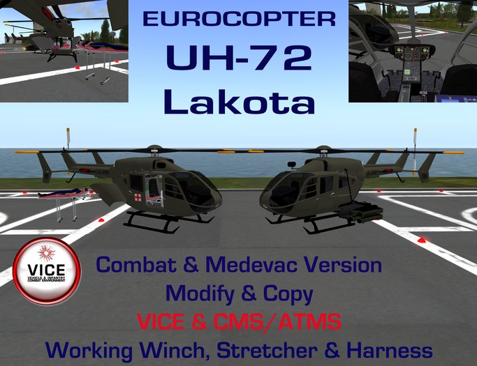 Eurocopter UH-72 Lakota Combat & Rescue Helicopter