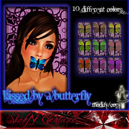FREE .::V::.  Kissed by a Butterfly (Pack) 
