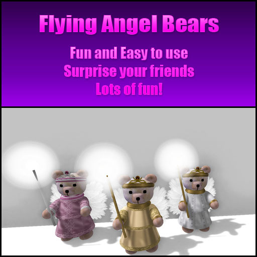 Christmas Flying Angel Bears - The Ultimate Fun Gift!