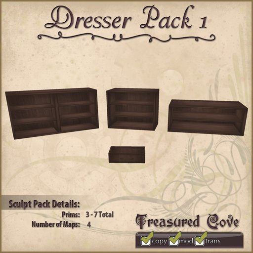 -TC- Dresser Pack 1 Clearance Priced