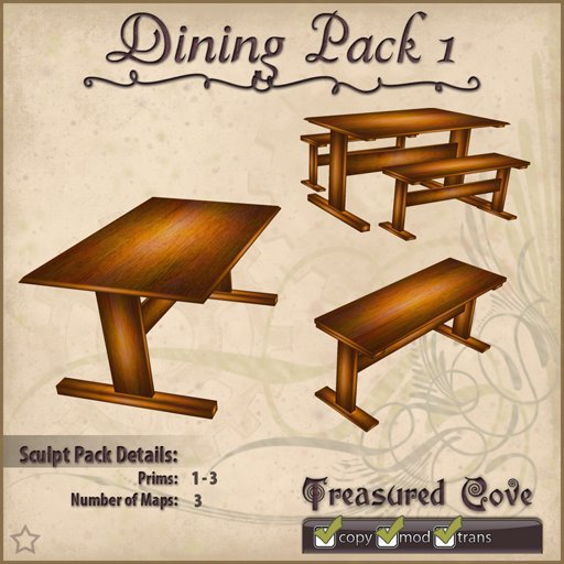 -TC- Dining Pack 1 Clearance Priced