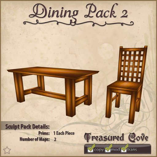 -TC- Dining Pack 2 Clearance Priced