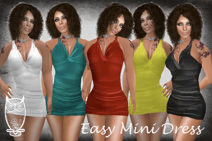 Easy Mini Dress - 5 Colors