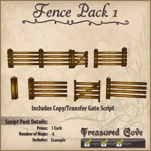 -TC- Fence Pack 1 Clearance Priced