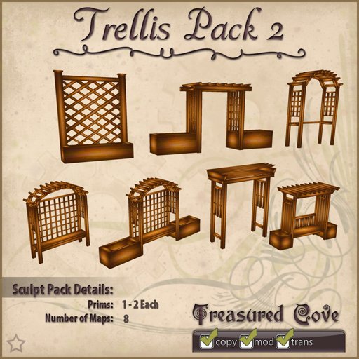 -TC- Trellis Pack 2 Clearance Priced