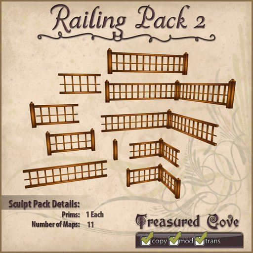 -TC- Railing Pack 2 Clearance Priced