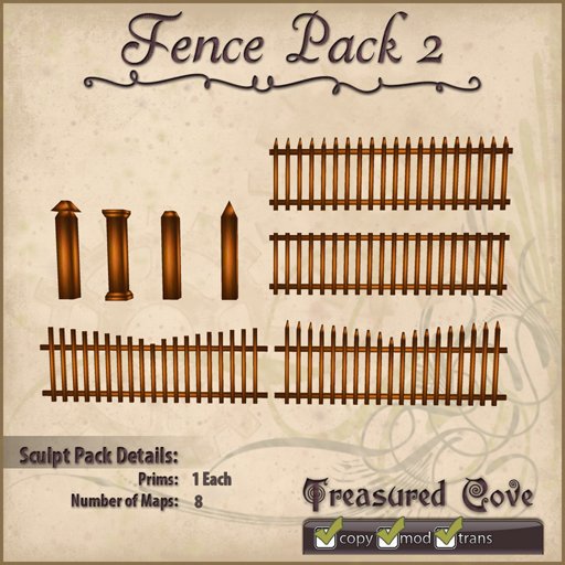 -TC- Fence Pack 2 Clearance Priced