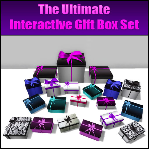 The Ultimate Gift Box Set - 20 menu driven gift boxes - Give out gifts to your friends or customers! Easy to use!