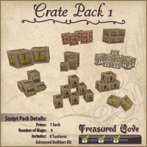 -TC- Crate Pack 1 Clearance Priced