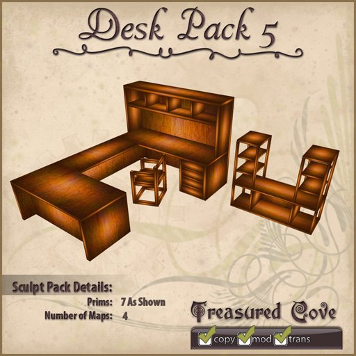 -TC- Desk Pack 5 Clearance Priced