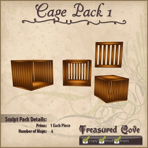 -TC- Cage Pack 1 Clearance Priced