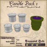 -TC- Candle Pack 1 Clearance Priced