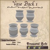 -TC- Vase Pack 1 Clearance Priced