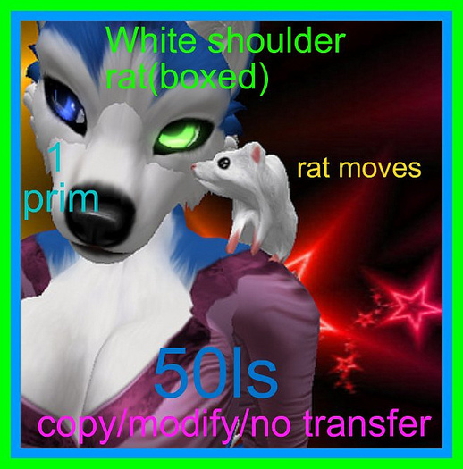 White shoulder rat(boxed)