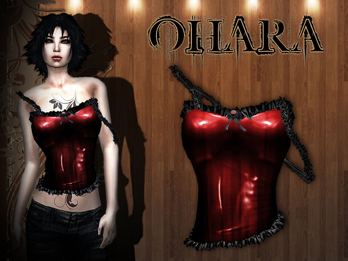 **OHARA-Plastic-Top-Red **