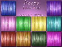Peeps Textures Funky Hair