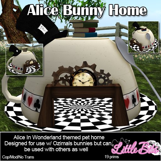 -LB- Alice Bunny/Pet House