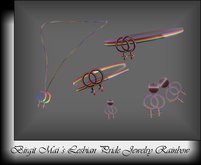 Birgit Mai's Lesbian Pride Rainbow Jewelry (BOXED)