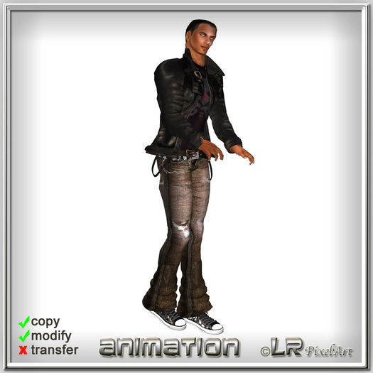 Animation Podium Stand Male