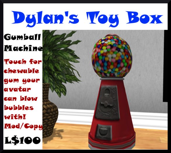 Dylan's Gumball Machine 