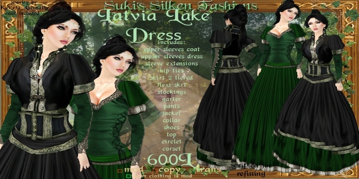 !~SSF~! Latvia Lake Dress