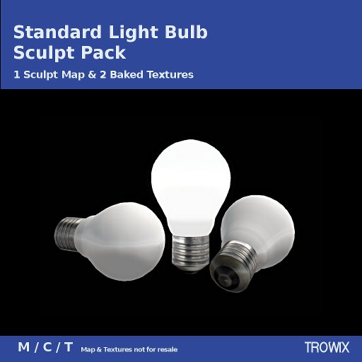 Trowix - Light Bulb Sculpt Pack - PROMO