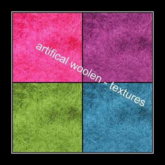 artifical woolen textures
