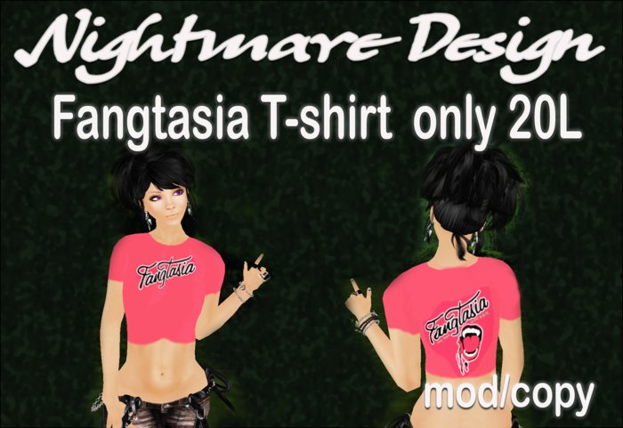 ND - FANGTASIA RED TOP 