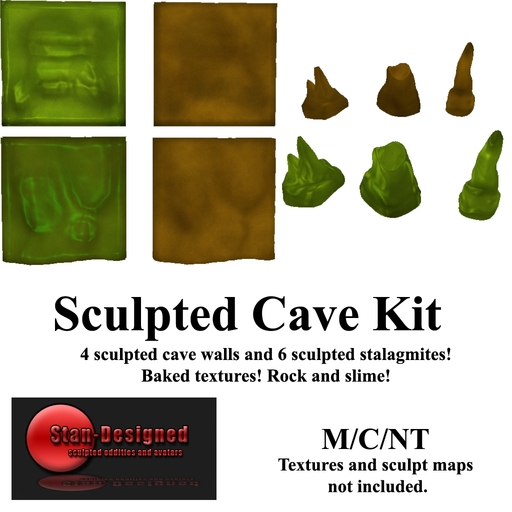 Sculpted Cave Kit BOXED V1.1