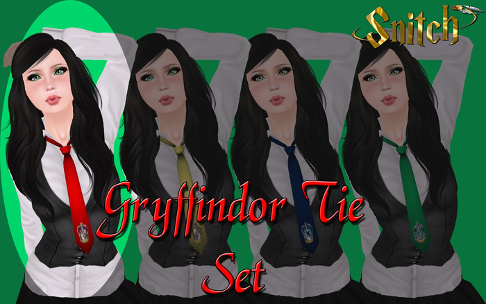 -SNITCH- Gryffindor Tie Set
