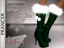 Bootgasm Prancer Christmas Winter Boots Green