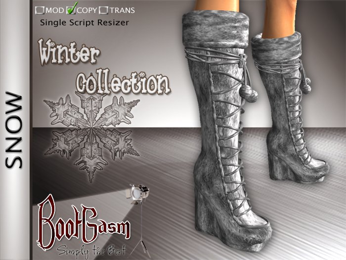 Bootgasm Snow Winter Boots Grey