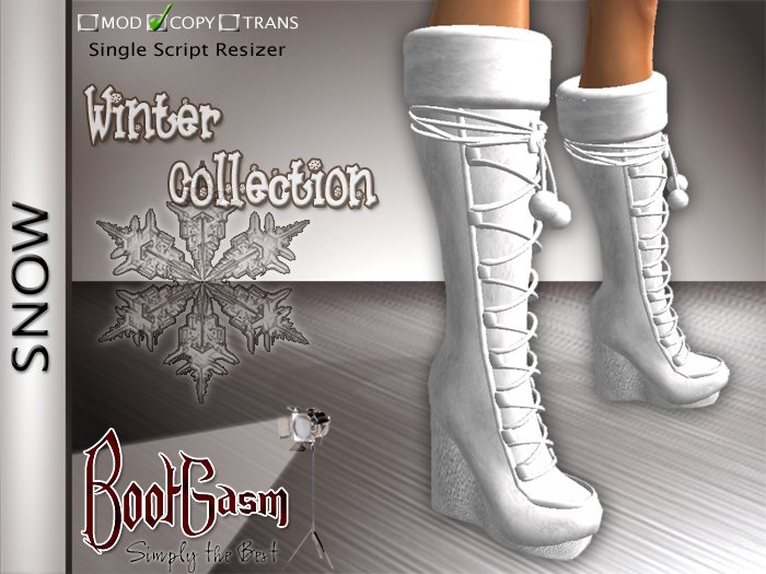 Bootgasm Snow Winter Boots White