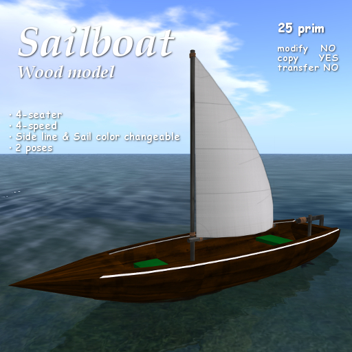 *AQF* Sailboat v1.1 (wood) BOX