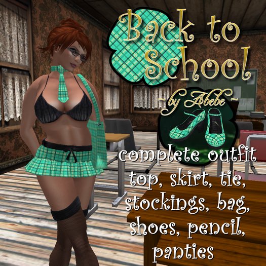 Abebe Back To School Seagreen