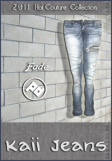 ::Poised:: Kaii skinny Jeans Fade -The BEST jeans EVAH!