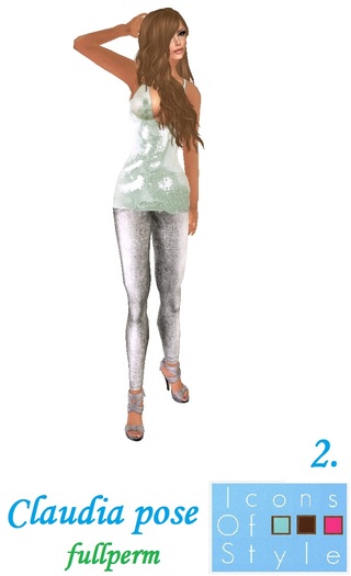 IOS Claudia Pose 2 ( fullperm )