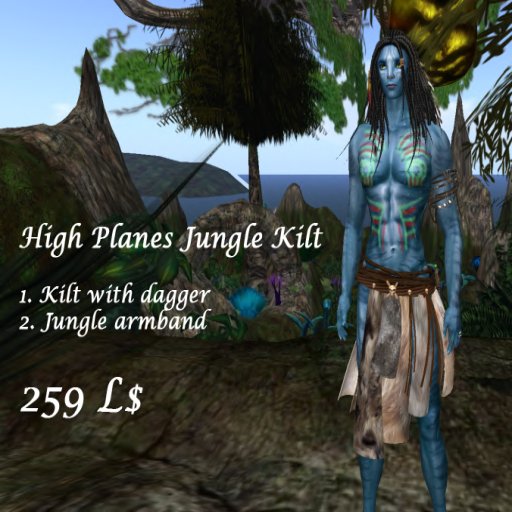 High Planes Jungle Kilt