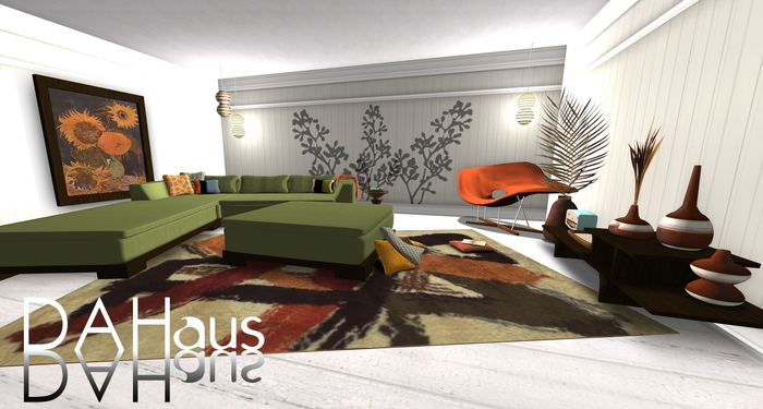 Wedge Couch room set
