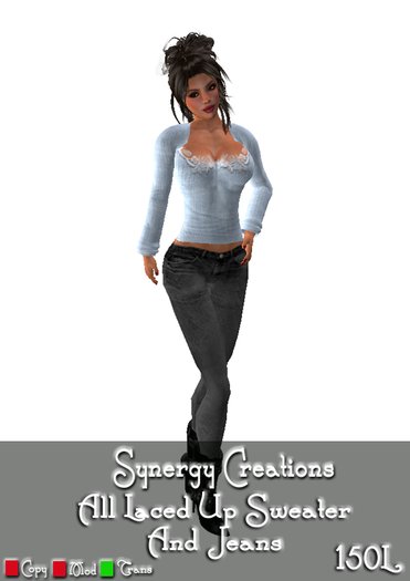 Synergy ~All Laced Up Blue