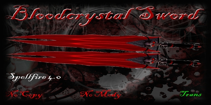 Bloodcrystal Sword