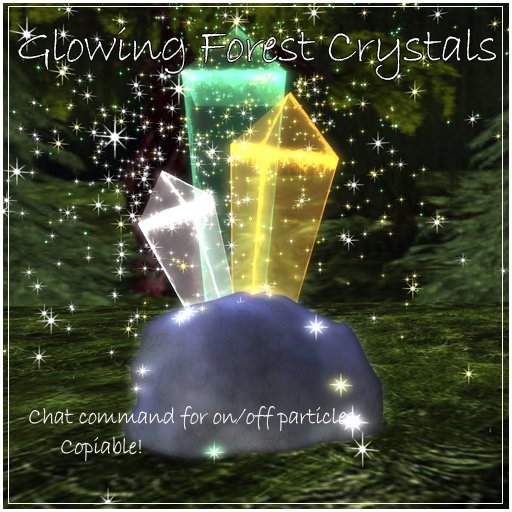 -LB- Fantasy Sparkle Crystal - Leafy