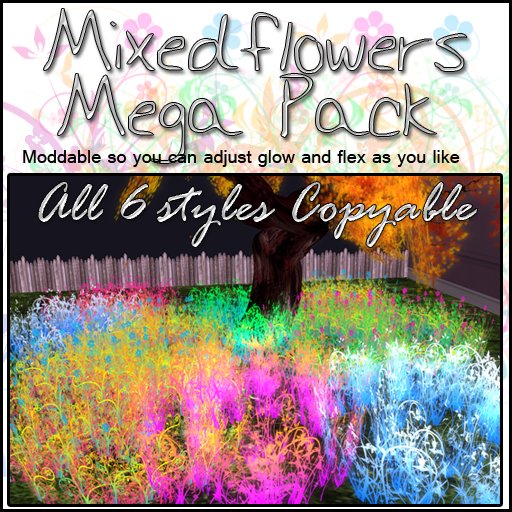 -LB- Mixed Grass/Flowers - Fat Pack