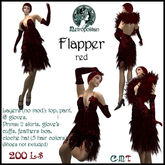 Flapper red - Box