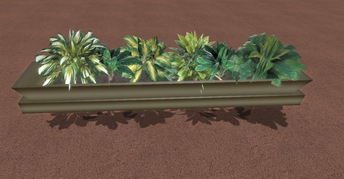 Flowerbox w/flowers & shadows byGabe 