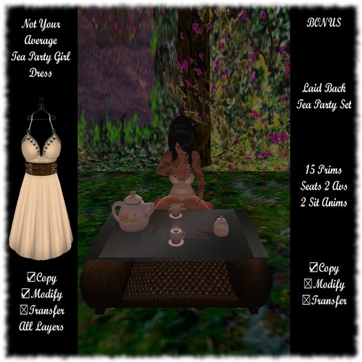 Not Your Average Tea Party Girl With Bonus! - CoLab Kit 26