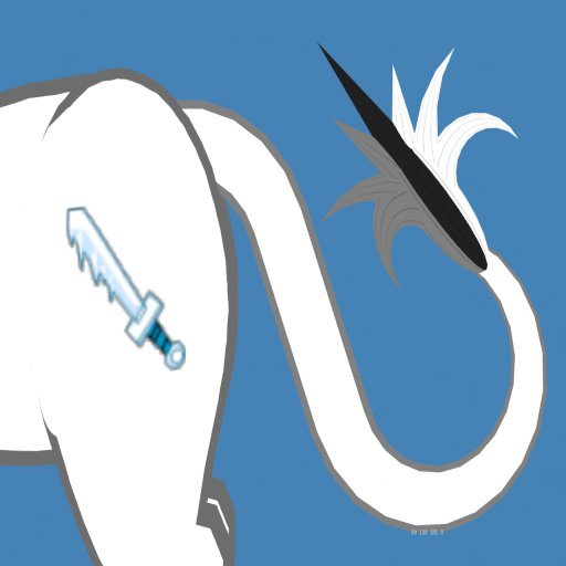 MLP Tricolor Unicorn Tail for EARTH PONY Avatar