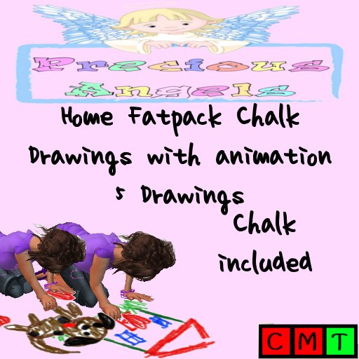 Chalk drawing Home Fatpack