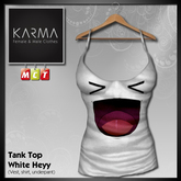 Karma - Tank Top White Heyy