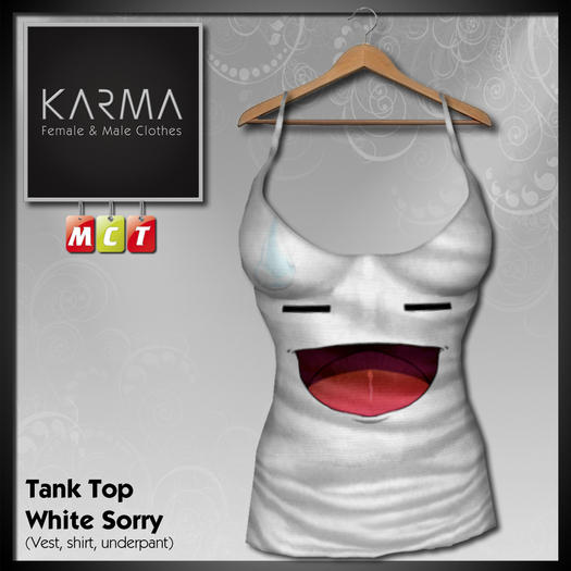 Karma - TOP White Sorry